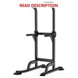 DONIUZ Power Tower Pull Up Bar and Dip Station, Multi-Function Home Gym, Strength Training Fitness Equipment, Height Adjustable