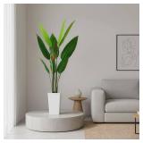 Artificial Potted Tree, Realistic Faux Indoor Plant with Bendable Boughs for Home D cor - Perfect for Living Room, Office, Dining Room Decor
