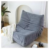 $230 Floor Sofa Bean Bag Chair for Adults Fireside Bean Bag Lounger Memory Foam Chair for Home, Office, Apartment or Gaming Venue