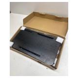 Besign LT05 Adjustable Laptop Table, Lap Desk, Portable Standing Bed Desk, Foldable Sofa Breakfast Tray, Notebook Computer Stand for Reading and Writing, Medium Size, Black