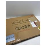 $120 Howard Elliott Collection Waveform Rectangular Mirror Rectangle Brown 31.5H x 19W x 1D