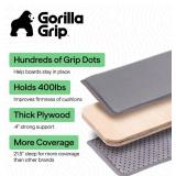 GORILLA GRIP Heavy Duty Couch Cushion Support Board to Fix Sagging Sofas, 21.5 x 70 Sofa, Slip Resistant Thick Boards Add Strong Seat Supports, Replacement Stuffing Firmer Couches Accessories, Grey