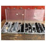 HED Axle Parts in 2 Organizer Cases