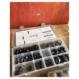 Mixed Bicycle Headset Parts & Bearings in Organizer Cases