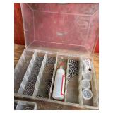 Mixed Bicycle Headset Parts & Bearings in Organizer Cases
