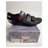 Sidi Genius 5 Pro Carbon Black Cycling Shoes Size 50