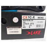 Lake CX 1C-X Mens Cycling Shoe White Blue Size 9