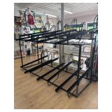 Bike Display Rack 112 X 66 X 82 in - 14 Bike Capacity