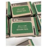 Q Tubes 26 X 1-1.25 Schrader Valve Bike Tubes (Lot of 19)