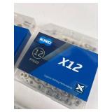 Kmc X12 12-speed Bike Chains (Lot of 5)