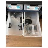 Mixed Bicycle Accessory Mounts & Hardware Lot