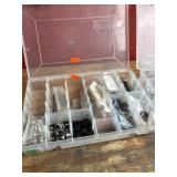 Mixed Lot Hardware Assortment in 2 Organizer Cases