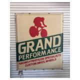 Grand Performance Shop Sign