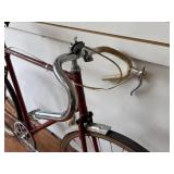 Vintage Raleigh Sports 3-Speed Road Racing Bicycle With Brooks Saddle