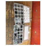 Mixed Hardware Screw Assortment in Organizer Cases
