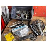 Bicycle Crank Arms & Pedals Mixed Lot