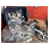 Bicycle Crankset Parts Mixed Lot