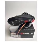 Sidi Genius 7 Mega Shadow Black Cycling Shoes Size 46.5