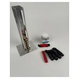 Crankbrothers Bike Tool Set & MSW Presta Valve Adapters Mixed Lot