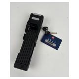 ABUS Bordo Alarmed Folding Bike Lock With Key