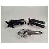 SRAM Force, Shimano Ultegra & Campagnolo Chorus Crankset Lot of 3