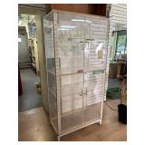 Large Clear Display Cabinet