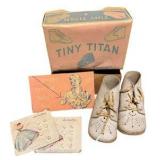 Tiny Titan Shoes & Luckyday Buttons