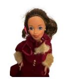 Five Vintage Barbie Dolls