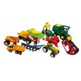 Variety of Play Tractors and Toys