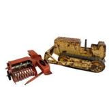 Rusty Tonka Truck & Attachment