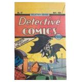 Detective Comics No. 27 Reprint of May 1937