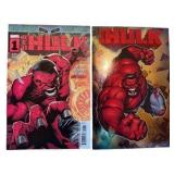 Red Hulk #1 and Red Hulk #1 Foil Variant