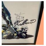 Ghost Rider Framed Comic Book Cover Poster - Signed by Paul Pelletier