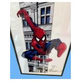Spider-Man Framed Comic Book Cover Poster - Signed by Paul Pelletier