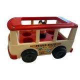 1969 Fisher-Price Little People Mini Bus
