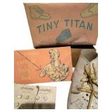 Tiny Titan Shoes & Luckyday Buttons