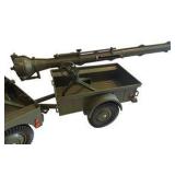 G.I. Joe Jeep w/ Trailer, Spotlight & Canon.