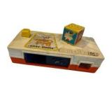 Vintage Fisher Price Toys - Clock, Camera and Record Player