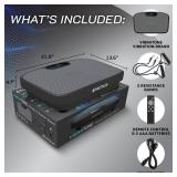 $200 Nautilus Vibratone Pro Vibration Plate Exercise Machine for Lymphatic Drainage, Muscle Activation, Full Body Workout, Circulation, Fat Loss, Strength Training, Toning, Recovery