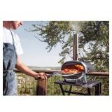 $400 Ooni Karu 2 Charcoal/Wood Chunk Outdoor Pizza Oven Foundry Black