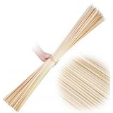 100PCS 36 inch Bamboo Skewers for Marshmallows,S