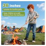 100PCS 36 inch Bamboo Skewers for Marshmallows,S