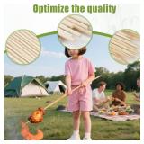 100PCS 36 inch Bamboo Skewers for Marshmallows,S