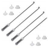 4PC Washer Suspension Rod Replaces W10780048 For Admiral ATW4675YQ1 Whirlpool WTW4800XQ4 WTW4800XQ0 WTW4800XQ1 WTW4800XQ2 Maytag MVWC200XW2 MVWC200XW1 Amana NTW4600YQ1 NTW4650YQ0 RTW4640YQ1 RTW4640YQ0