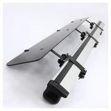 Roof Top Rack Noise Reducer Wind Fairing with Cross Bars Mount Rooftop Carrier Air Deflector 43" Universal Aerodynamic Windshield Fairing Completed Kit