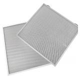 2 Pack S99010430-003 Range Hood Grease Filter Fit For Boran Nutone Range Hood AVSF136 BCSD136 BCSEK136 Series, 15-3/4" X 16-7/8" Stove Hood Vent Filter Replace 99010430-003 HPFA136