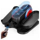 AXV Under Desk Elliptical Exercise Machine,Electric Ellipse Leg Exerciser As Seen On TV,Training Machines While Sitting for Seniors Home,Portable, Quiet, with Remote Control
