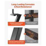 $124 VEVOR Boat Trailer Steps, 4-Step, Heavy-Duty Boat Trailer Steps with Handle, Non-Slip Surface, 3 Mounting Angle Options, Carbon Steel Ladder Suitable for 3" x 3"/3" x 5"/4" x 4" Frame, Bottom Mou