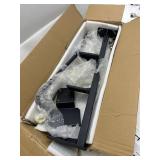 $124 VEVOR Boat Trailer Steps, 4-Step, Heavy-Duty Boat Trailer Steps with Handle, Non-Slip Surface, 3 Mounting Angle Options, Carbon Steel Ladder Suitable for 3" x 3"/3" x 5"/4" x 4" Frame, Bottom Mou