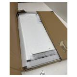 Noodle Board Stove Cover with Handles, Ultra Thick Wood Stove Top Cover Board for Electric/Gas Stove, Counter Space Top Covers Used As Sink Covers & Decorative Tray for Kitchen (Black)